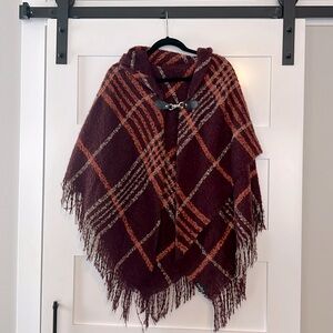 Burgundy Shawl